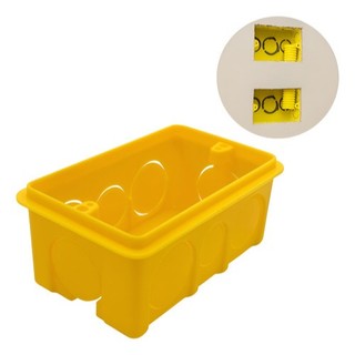 Kit C/ 10 Caixa De Luz 4x2 Embutir Plástico Pvc Tomada Interruptor