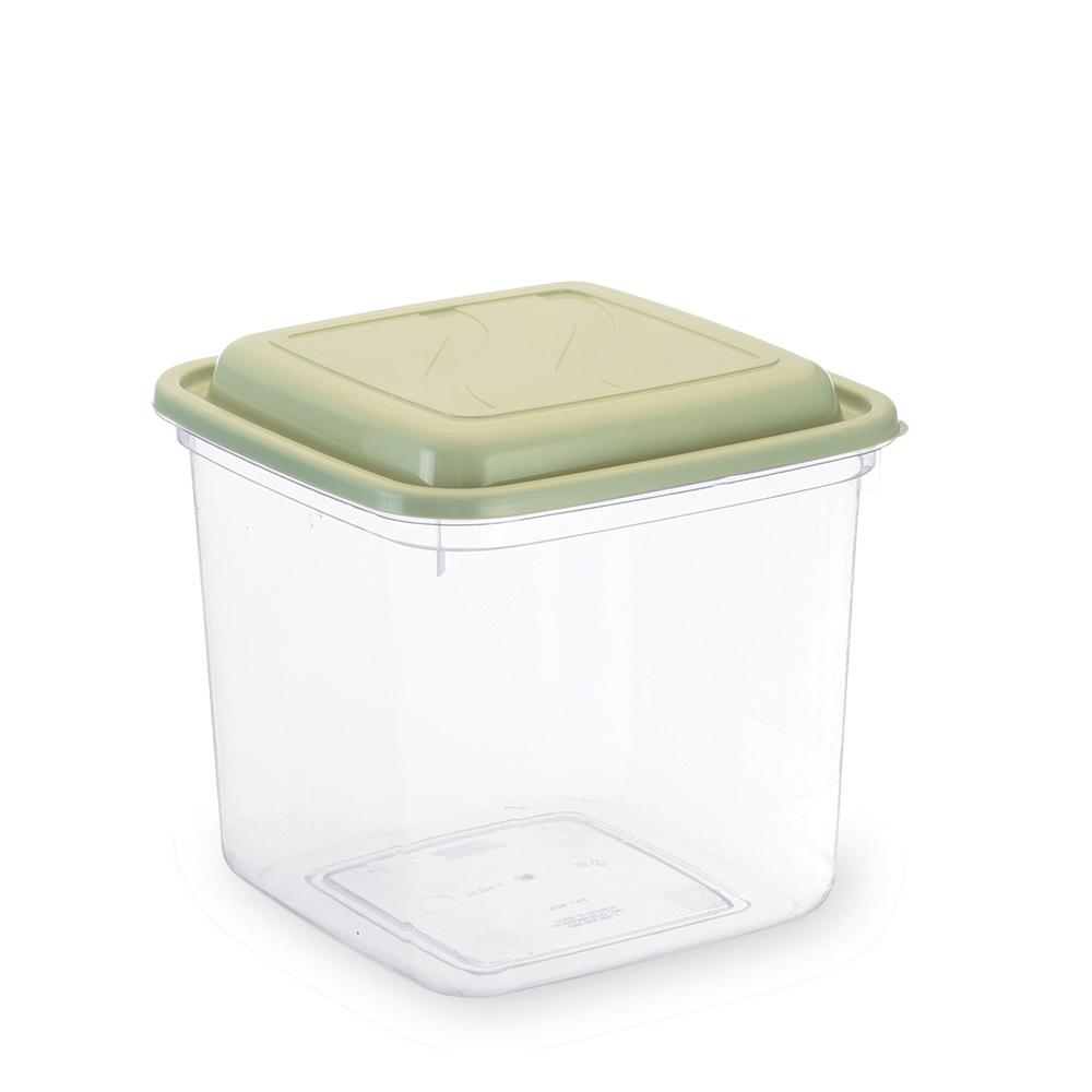 Potes Mantimento QUADRADO  Tampa Flexível Hermética Pote Transparente BPA FREE Cereais