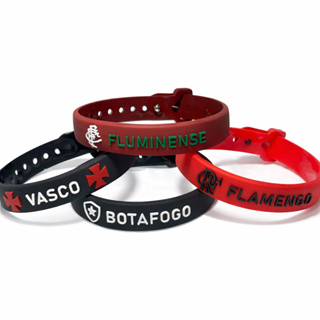 PULSEIRAS DE TIME BRASILEIRAO RIO DE JANEIRO..E SAO PAULO em Oferta na Shopee