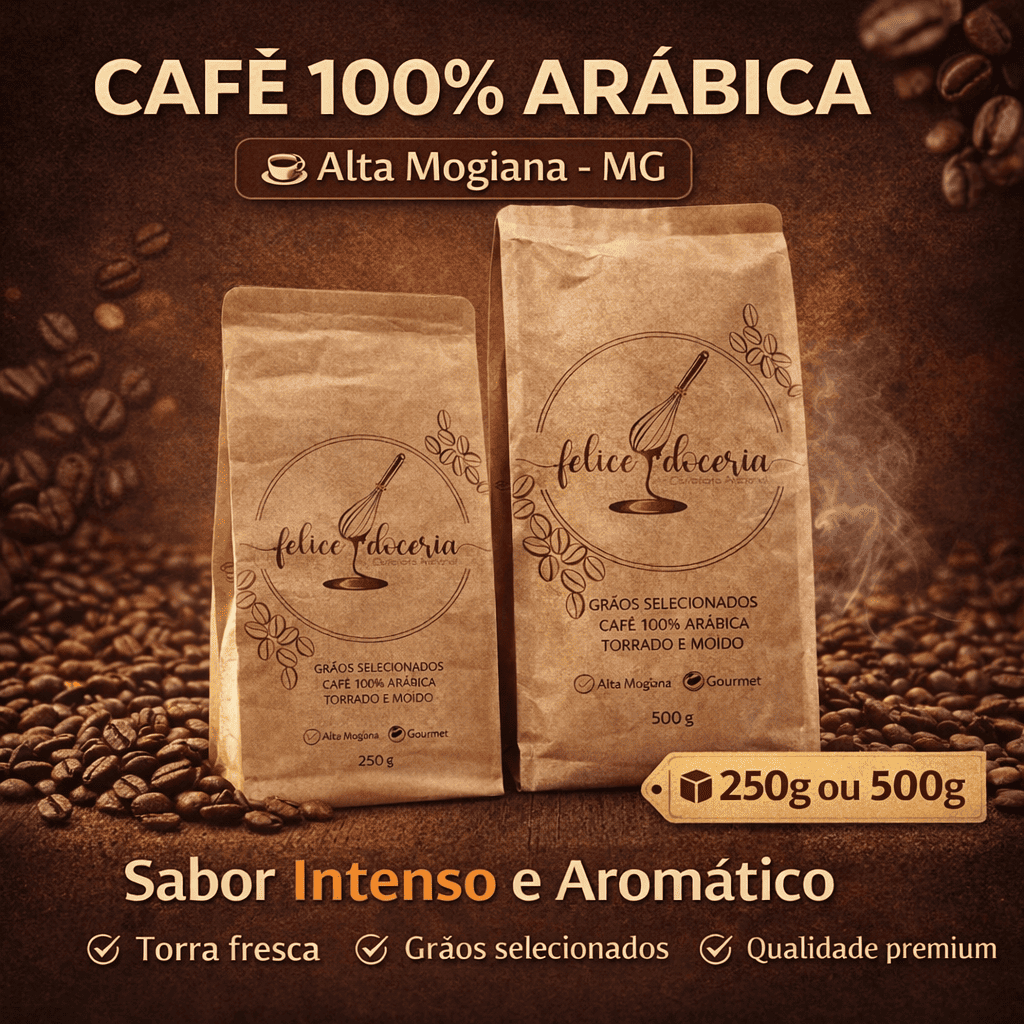 Café 250g ou 500g Fresco e Aromático | Alta Mogiana 100% Arábica em Oferta na Shopee