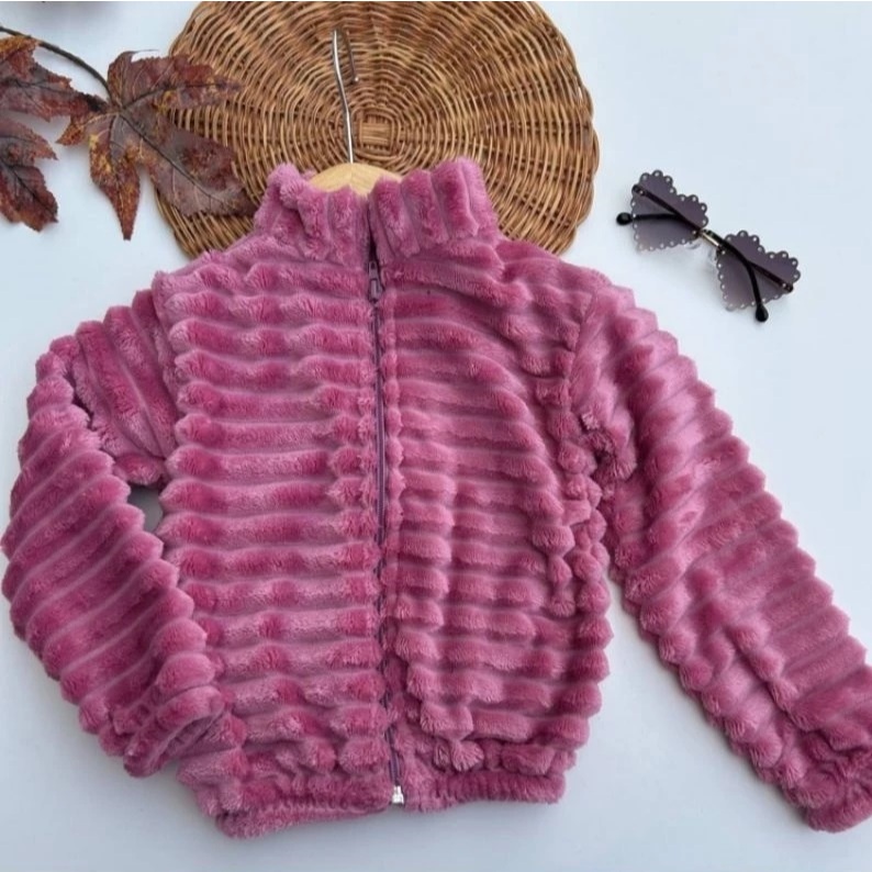 Jaqueta Fofa Soft Pelinho Tedy Casaco Teddy Quente Roupa de Frio Conjunto Quentinho