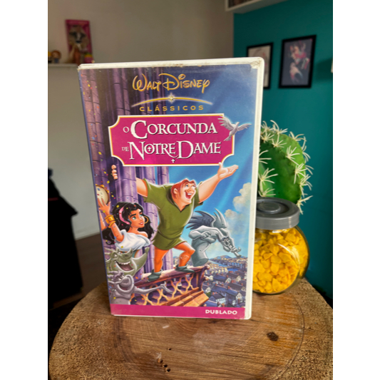 Fita VHS Disney O Corcunda de Notredame