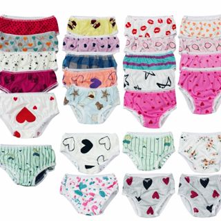 kit 10 Calcinha Infantil 100% Algodão em Oferta na Shopee