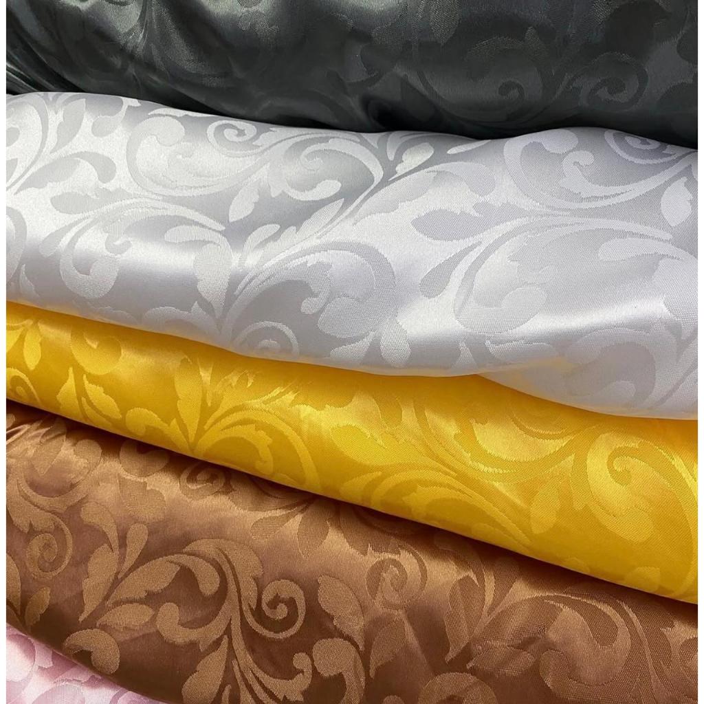 Tecido Cetim Jacquard -3m x 1.50m- Ideal para confecções de roupas de festa, vestidos de gala, e decoração de interiores