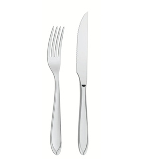 Kit 9 Facas e 9 Garfos Personalizados Tramontina Inox em Oferta na Shopee