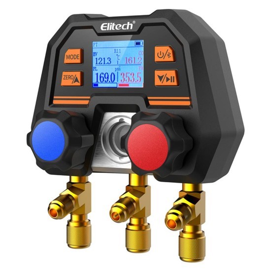 Manifold Digital para Refrigeração com Vacuômetro Integrado - MS-100 Plus