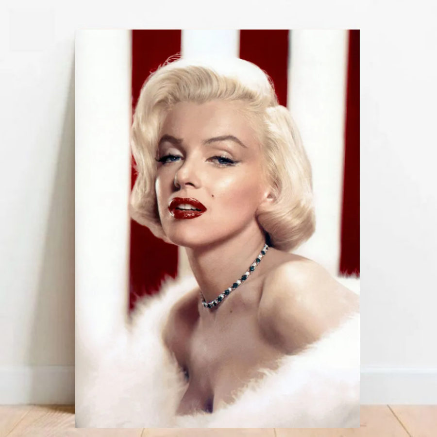 Quadro Placa Decorativa Marilyn Monroe Vintage Atriz Cantora 07