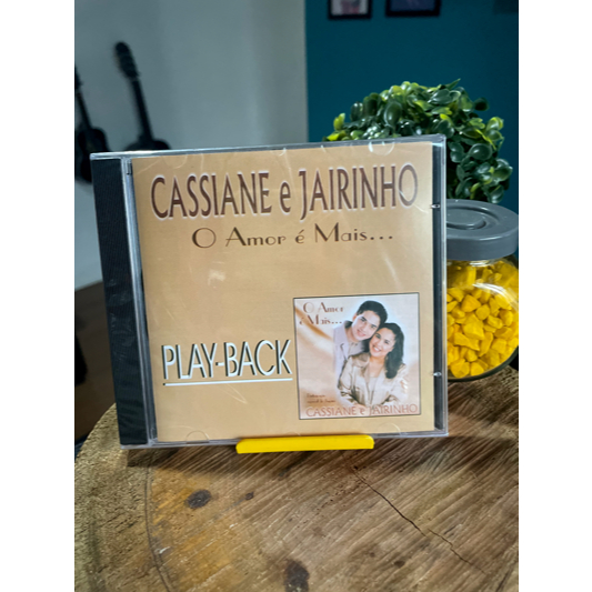 CD Lacrado Cassiane E Jairinho O Amor É Mais PLAYBACK