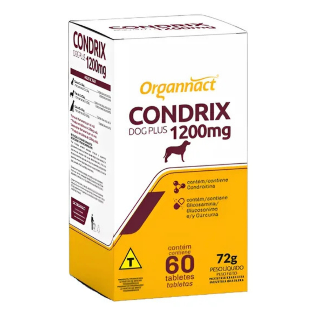 Condrix Dog Tabs 1200 Mg C/ 60 Tabletes - Organnact