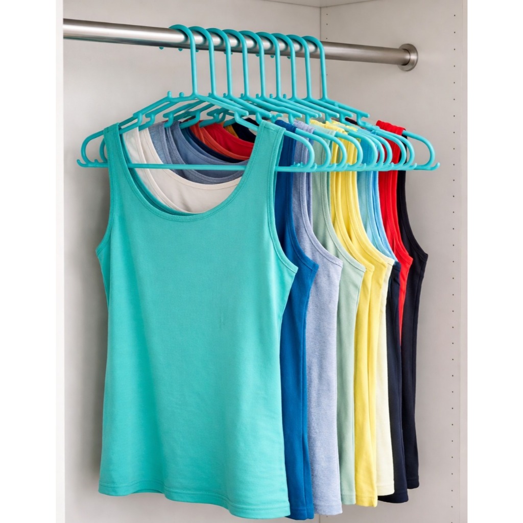 Cabides De Roupas - Adulto- Reforçado -Verde