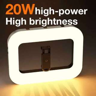 Ring Light Profissional 3000mAh – Ring Light Celular com Tripé Ring Light  20W E-30
