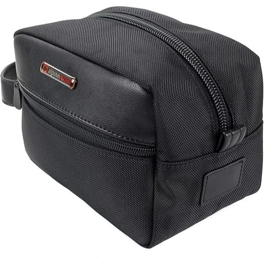Alpine Swiss Hudson Bolsa de Higiene Pessoal de Viagem Kit de Barbear Estojo