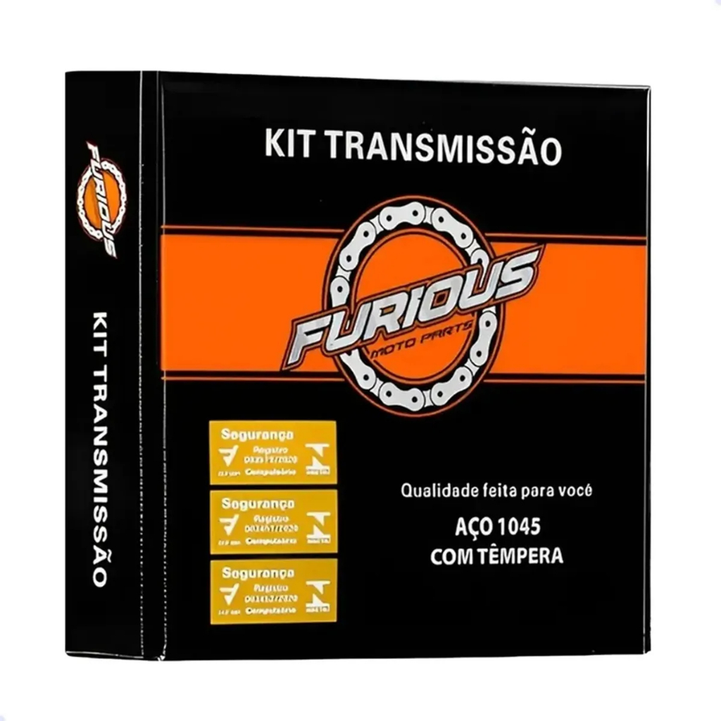 Kit Relação Completo Titan 150 / Fan 150 / Start 150 2004 Até 2015