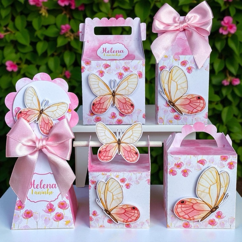 Kit Festa Jardim Encantado Das Borboletas | Kit Completo | Lembrancinha | Aniversário | Decoração