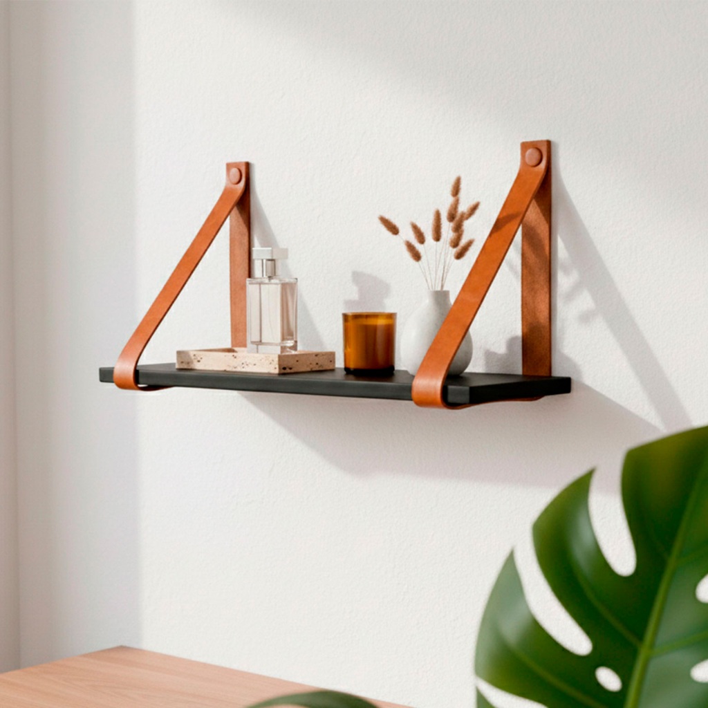 Prateleira de Madeira Decorativa Prateleira Suspensa Para Cozinha Sala Quarto Prateleira Decorativa