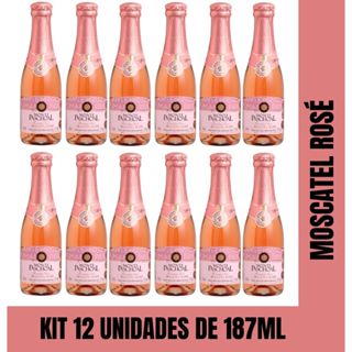 Kit 12 Mini Espumante Baby Diversas 187ml Monte Paschoal Lembrancinha Casamento Atacado em Oferta na Shopee