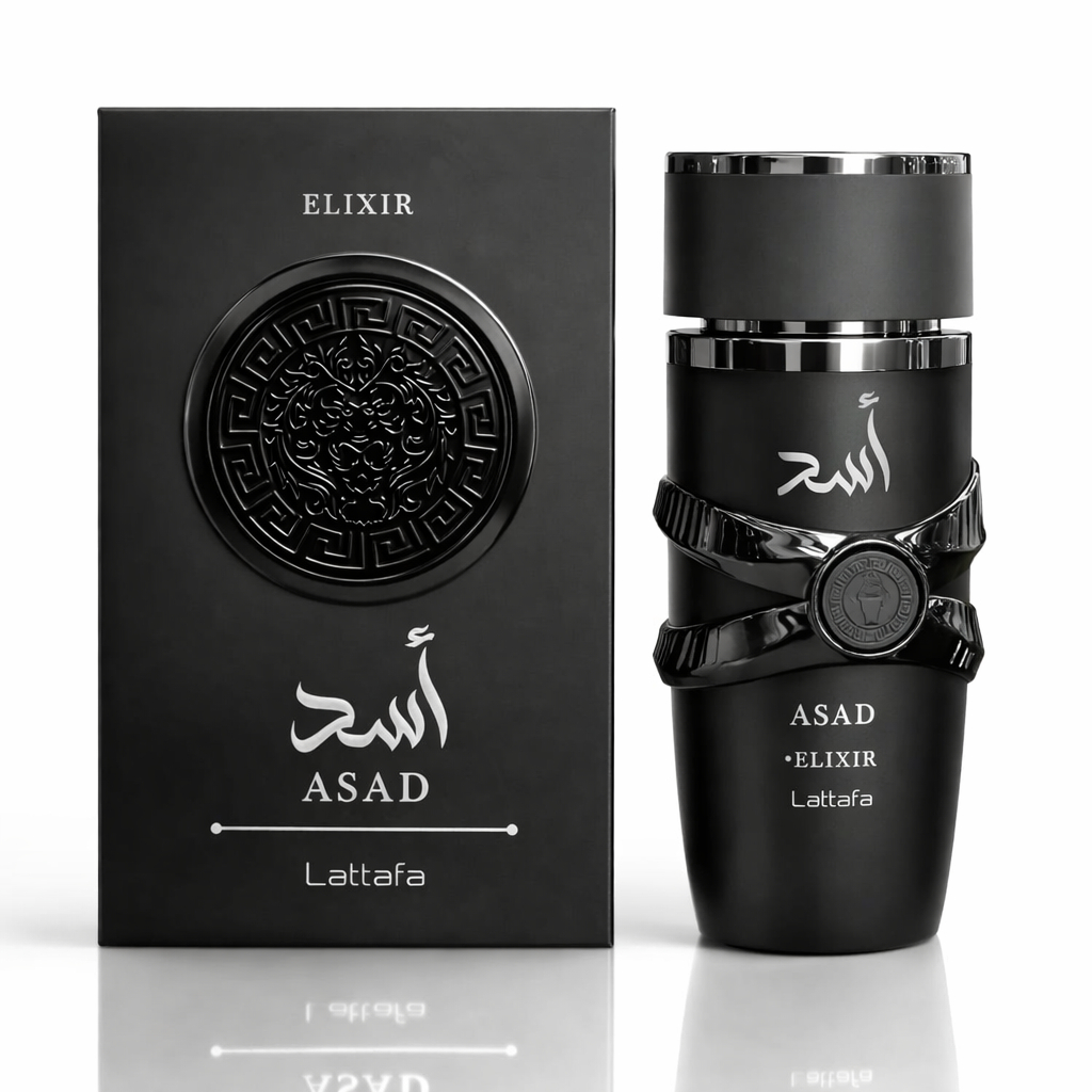 Perfume Asad Elixir Árabe Masculino Embalagem de vidro Lacrado em Oferta na Shopee