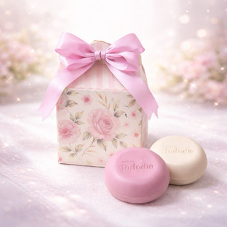 Kit 10 a 50 Caixas para 2 Sabonetes Tipo Natura Todo dia – Embalagem Presente Delicada 6,8x11 cm