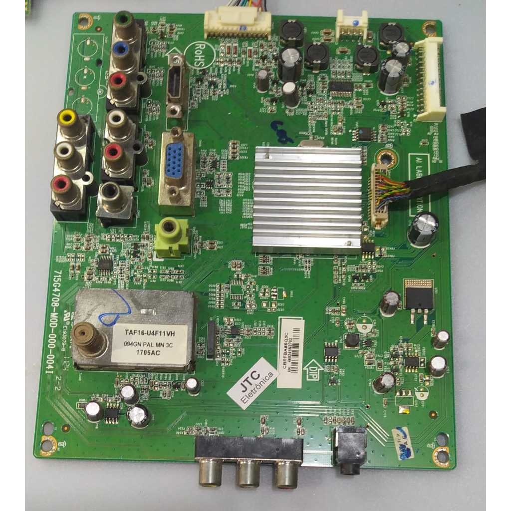 Placa Principal Tv Aoc Le22h138.BRINDE FONTE