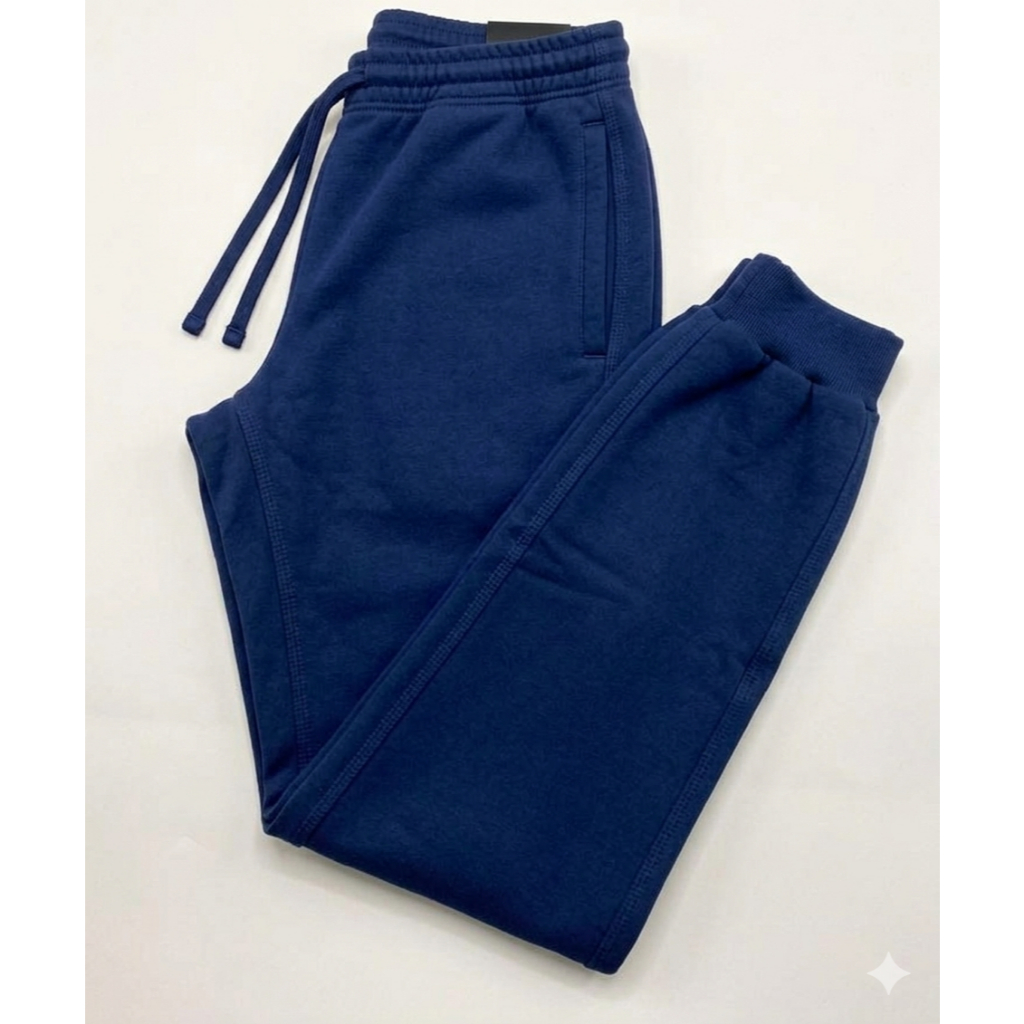 Calça Moletom Jogger Masculina Premium Flanelada Quentinha Casual Esportiva Slim Confortável Com Bolsos Laterais e Cordã
