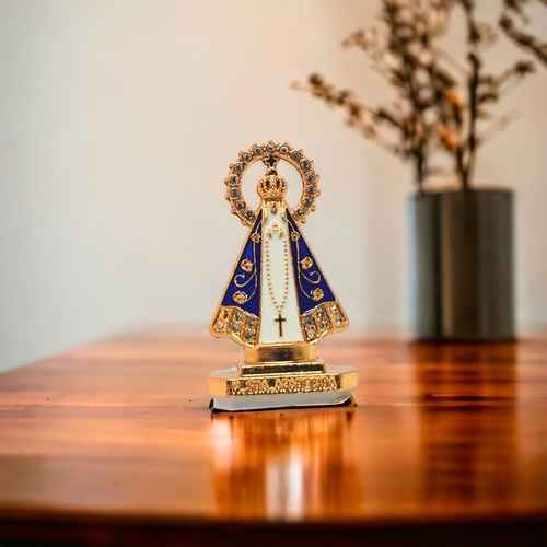 Estatua Imagem Santo Nossa Senhora Aparecida Padroeira Carro