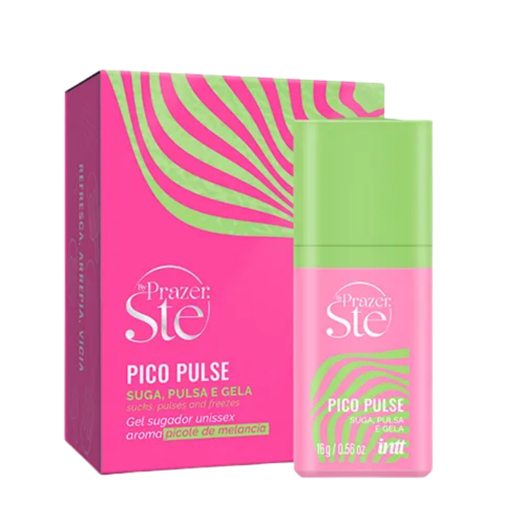 PICO PULSE MELANCIA GEL SUGA VIBRA PULSA 16G INTT