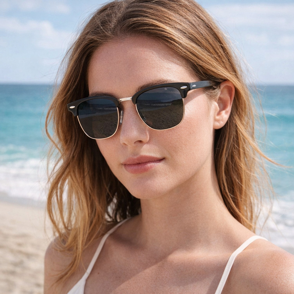 Oculos de Sol Feminino Masculino Inspire ClubMaster Óculos Vintage Unissex