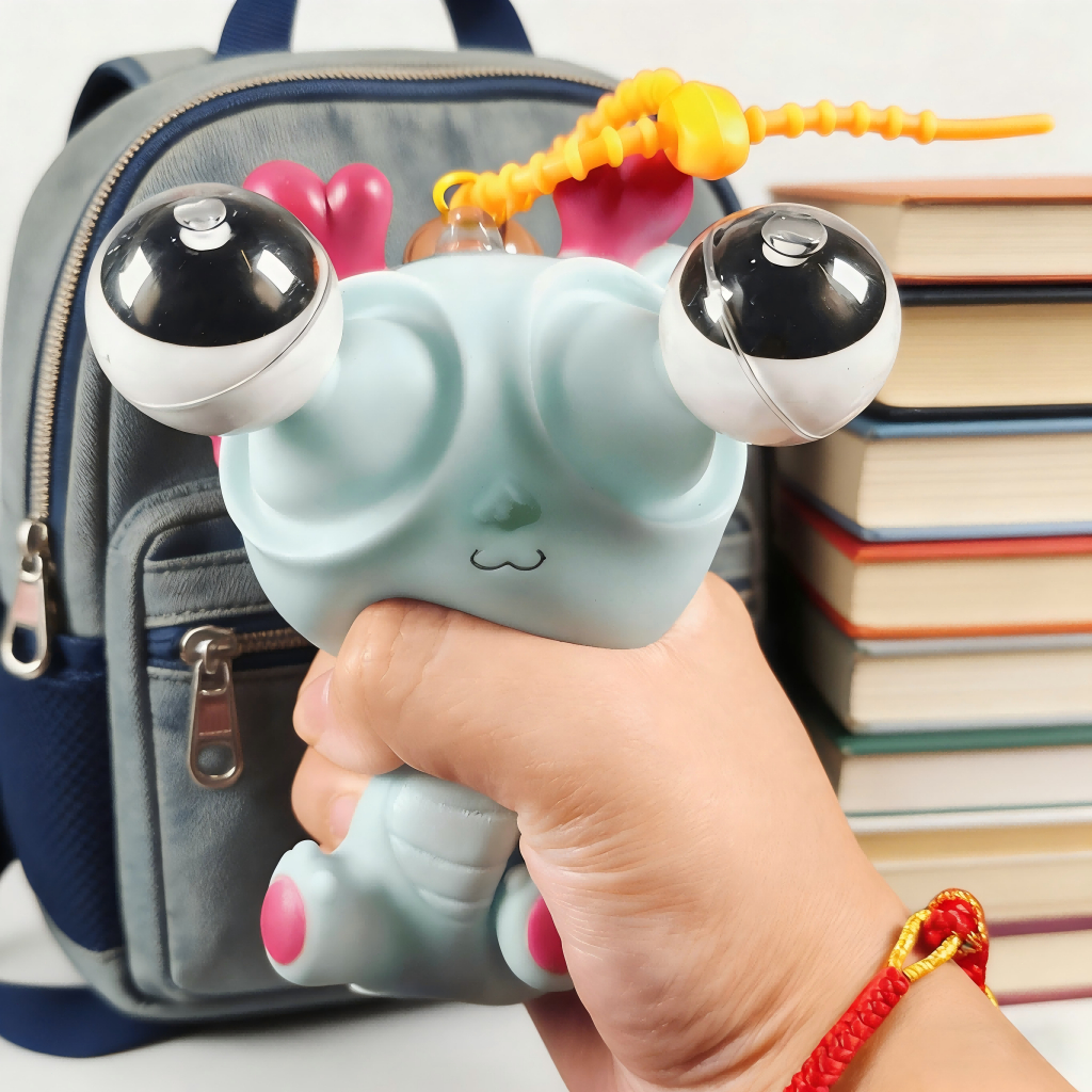 Dragão e Capivara de Brinquedo – Olhos Grandes e Estilo Cartoon