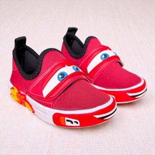 Tênis Infantil Masculino Carrinho  Confortável Antiderrapante Casual Menino Sapato Infantil Leve Passeio em Oferta na Shopee