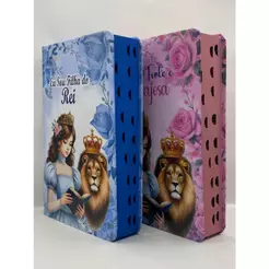Kit 2 Bíblias Sagrada Tamanho Grande Capa Dura Com Harpa Palavras de Jesus em Vermelho (Kit 78)