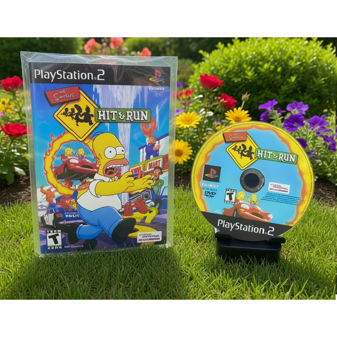 The Simpsons Hit & Run para PS2 ( Saquinho )