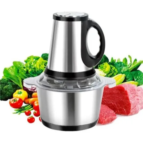 3L Picador De Alimentos Moedor De Carne Mixer Elétrica Processador Cozinha Casa Alho - 110v- 220v