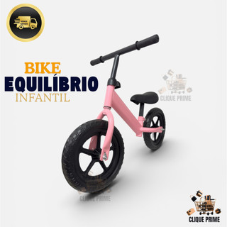 Bicicleta Equilíbrio Infantil sem Pedal Leve Roda Anti-furo Bike Equilibrio infantil