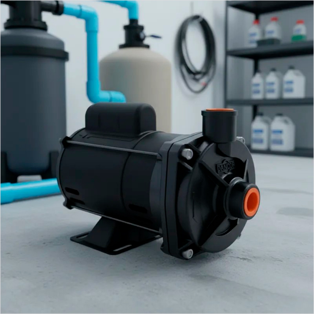 Bomba Dancor Centrífuga Industrial Residencial Bivolt Cp-4r Monofásica 1/4cv
