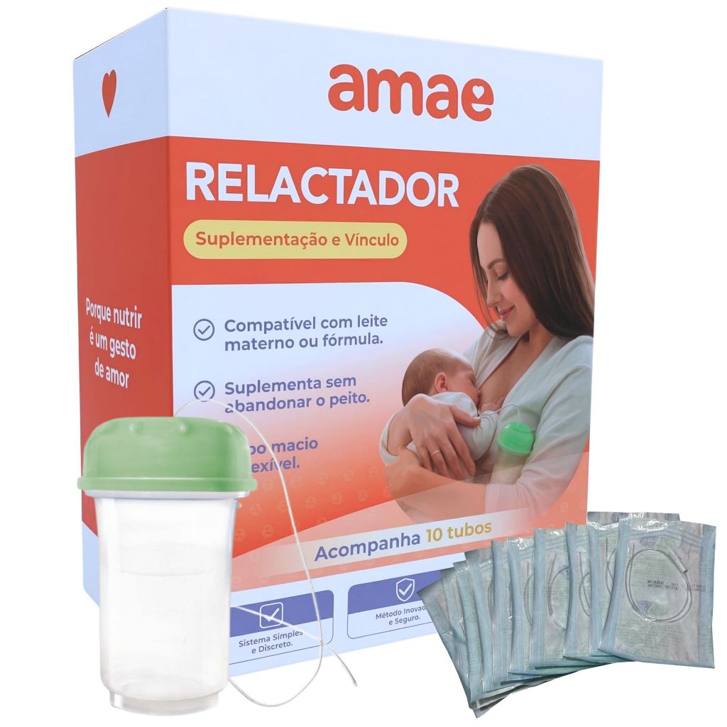 Relactador C/ 10 Sondas Suplementação Amae