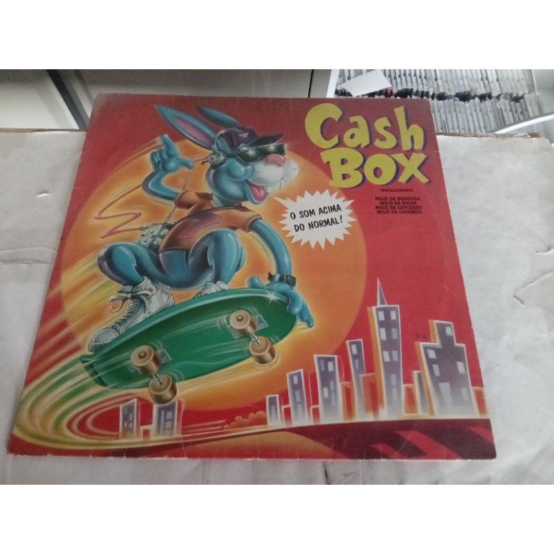 Lp-Cash-Box-1991-O -Som-Acima-Do-Normal