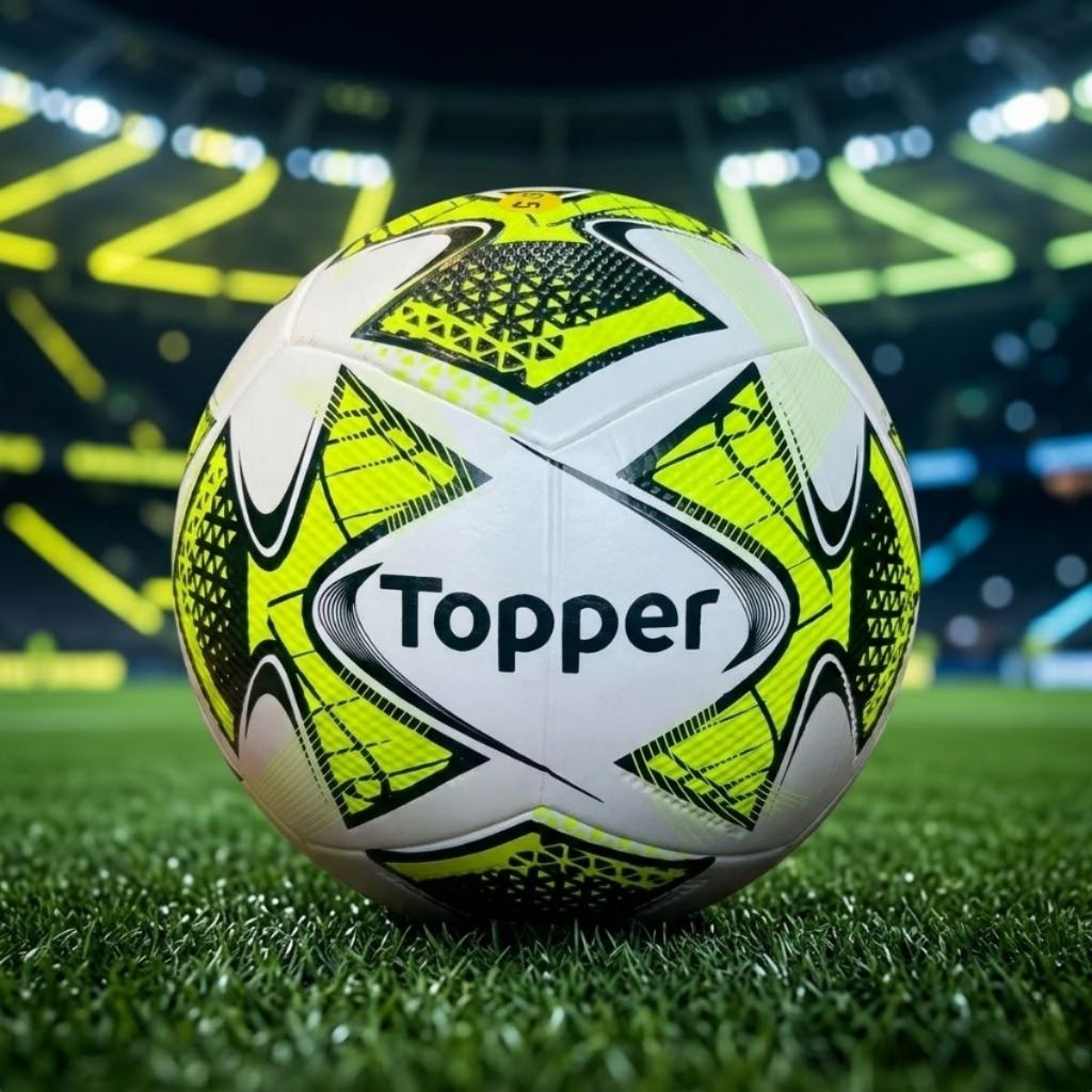 Bola Futebol Society Topper 22 Amarela