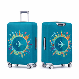 Capa Protetora Elástica Grossa com Zíper para Mala Grande de 23Kg e para Mala Pequena de 10Kg1 Unidade em Oferta na Shopee