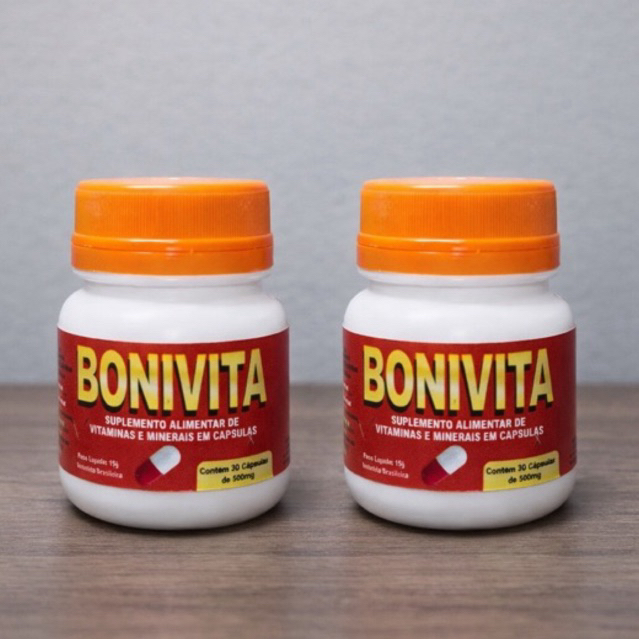 Bonivita Original- 02 Potes com 30 cápsulas cada.