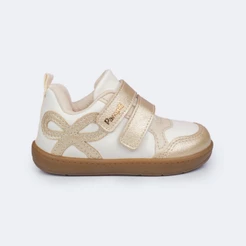Tênis Infantil Barefoot para Meninas com Laço Pampili