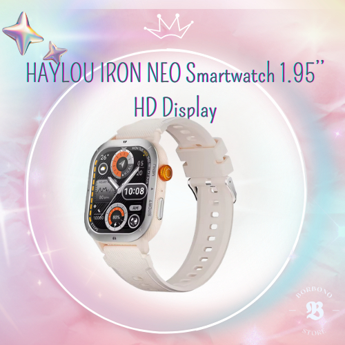 Pelicula De Gel Transparente HAYLOU IRON NEO Smartwatch 1.95’’ HD Display
