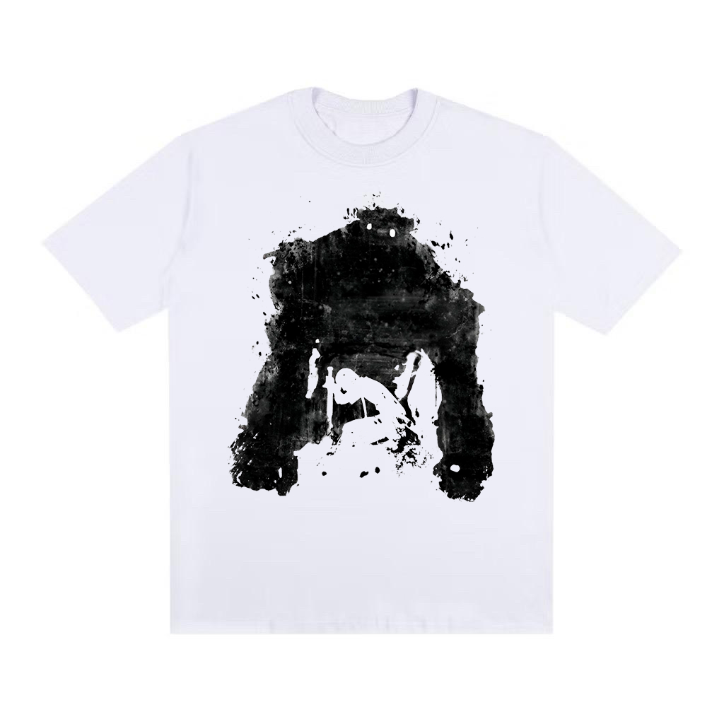Camiseta Streetwear Geek Nerd Gamer Estilosa Shadow Of The Colossus Ps2 Videogame Alternativa Gótica Y2K Estampada