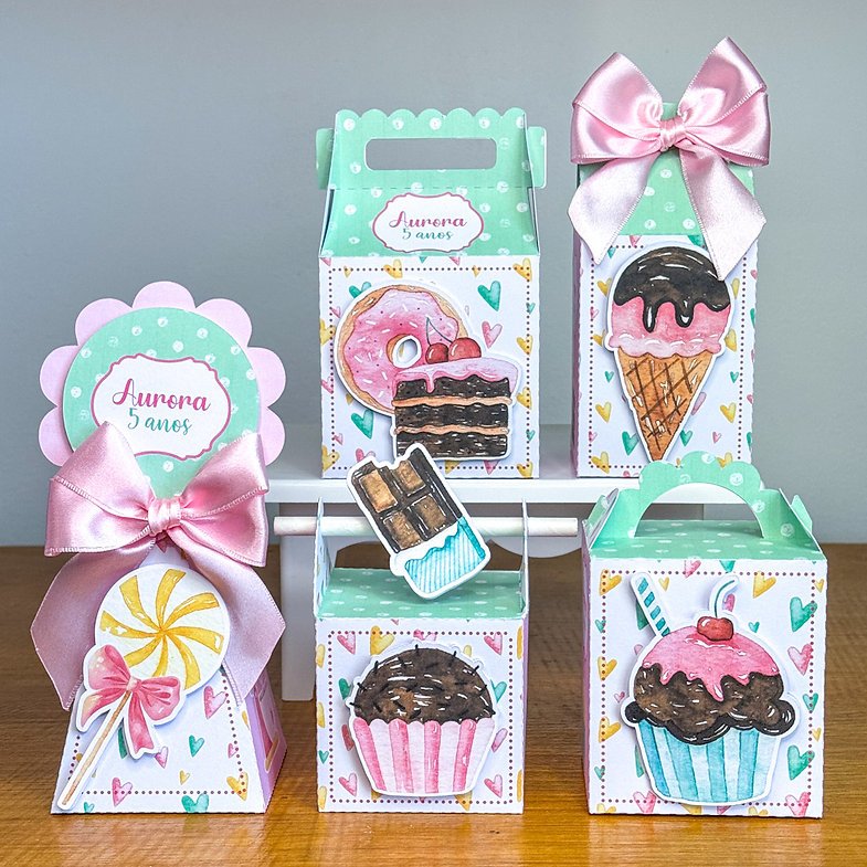 Caixinhas Confeitaria | Lembrancinhas Decoração Mimos Aniversário