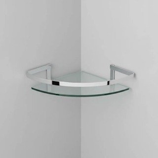 Porta Shampoo Vidro Temperado Reto e Canto Suporte Banheiro Resistente Acessório Lavabo Organizador em Oferta na Shopee