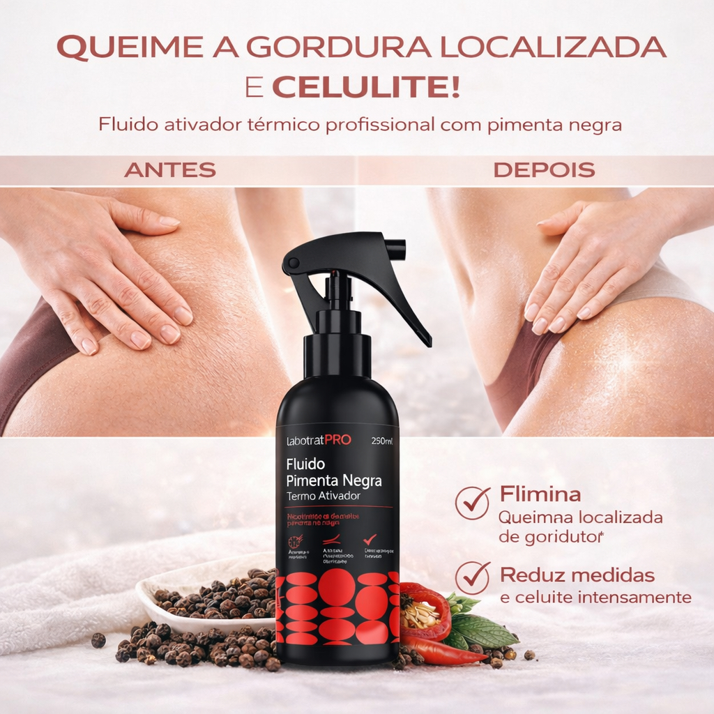 Fluido Pimenta Negra 250ml Labotrat