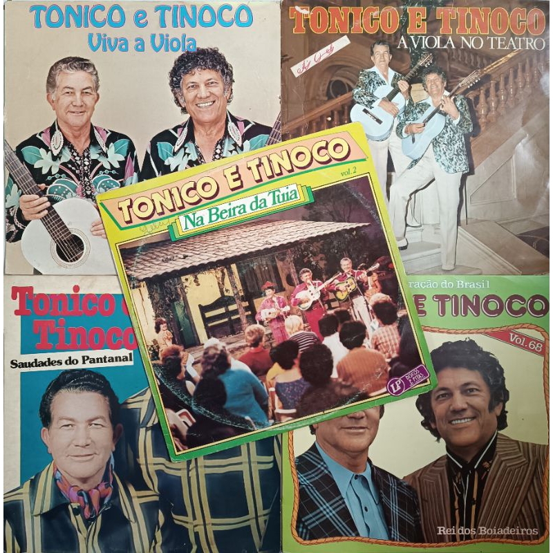 Vinil LPs Tonico e Tinoco- itens de coleção- raros
