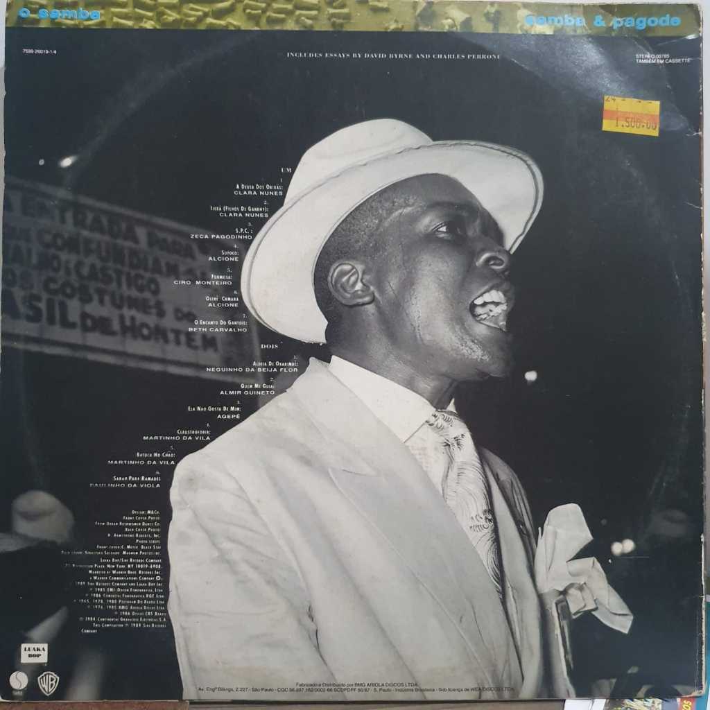 Lp O Samba Compiled David Byrne Exx Estado + Encarte