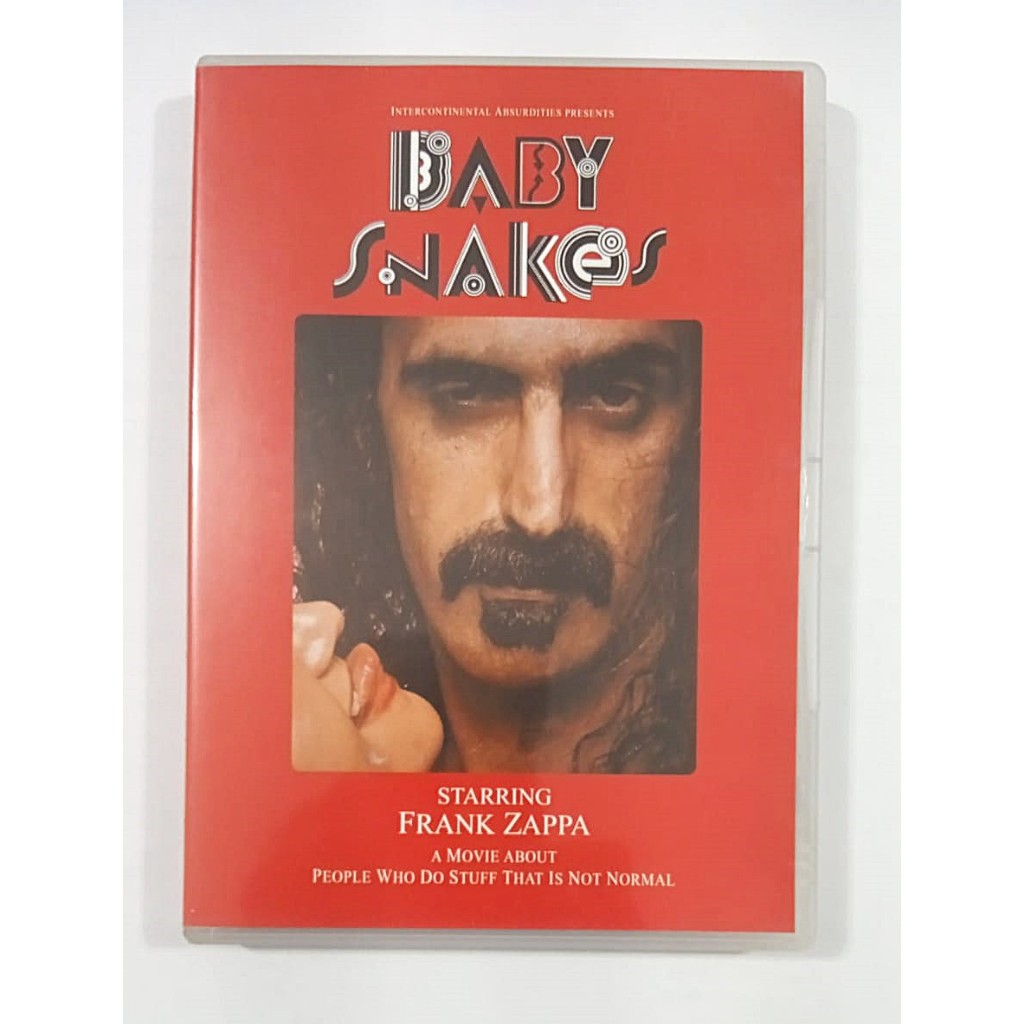 DVD Frank Zappa Baby Snakes original documentário musical msc