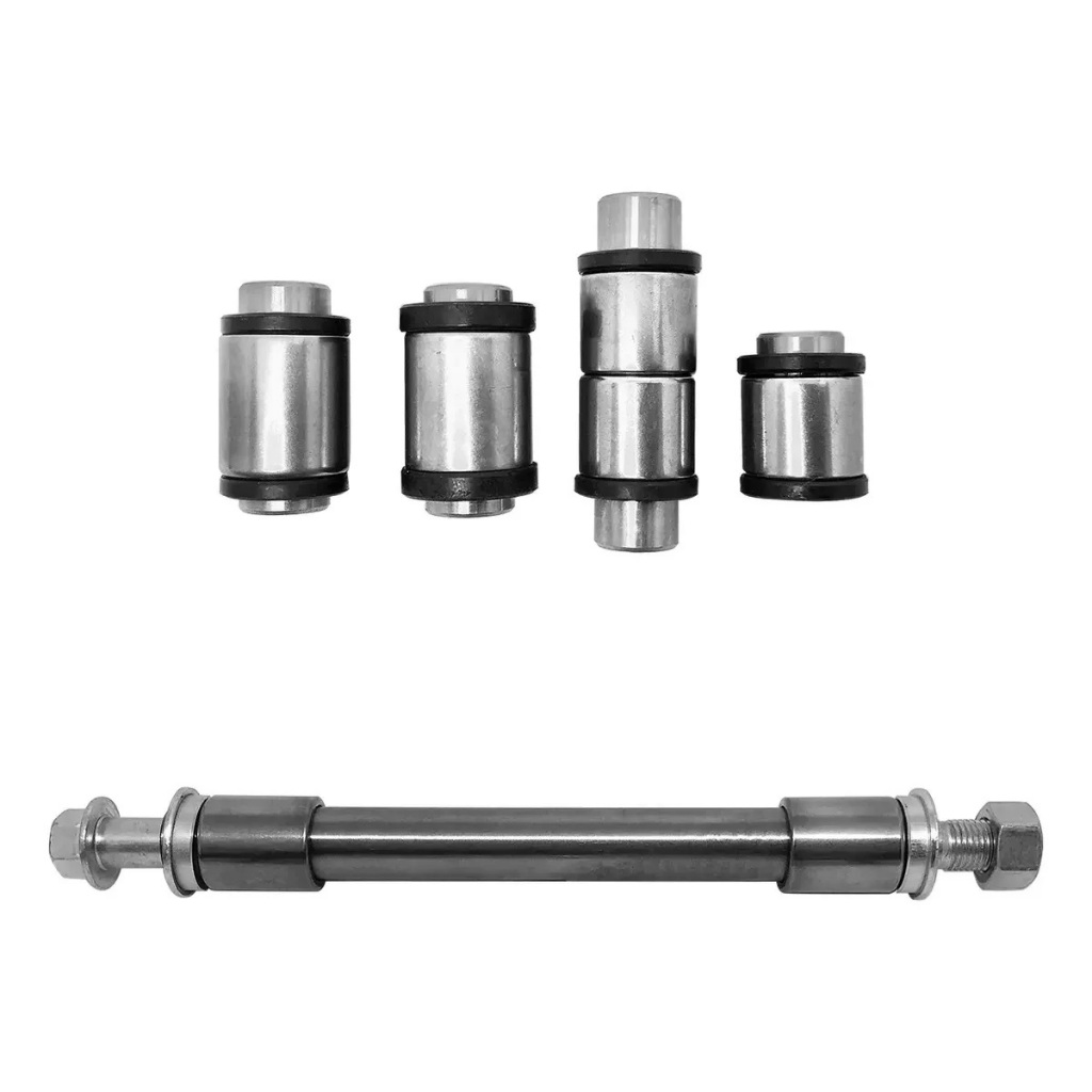 Kit Eixo Balança + Bucha Pró Link Honda XLR 125 - XR 200 - NX 200 - NX 150 Todos os Anos.