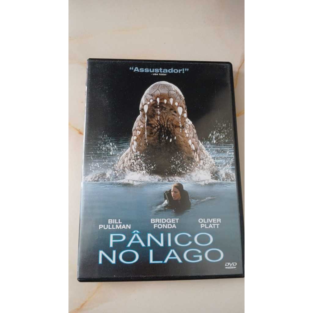 DVD pÃNICO NO LAGO - ORIGINAL NOVO NÃO LACRADO